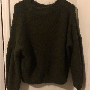 Green sweater